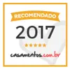 Selo de reconhecimento de fotógrafo de casamento