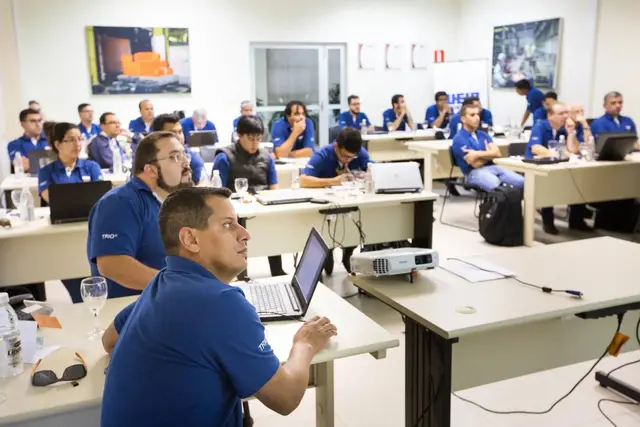 Fotografia empresarial em Jundiaí: treinamento de equipe